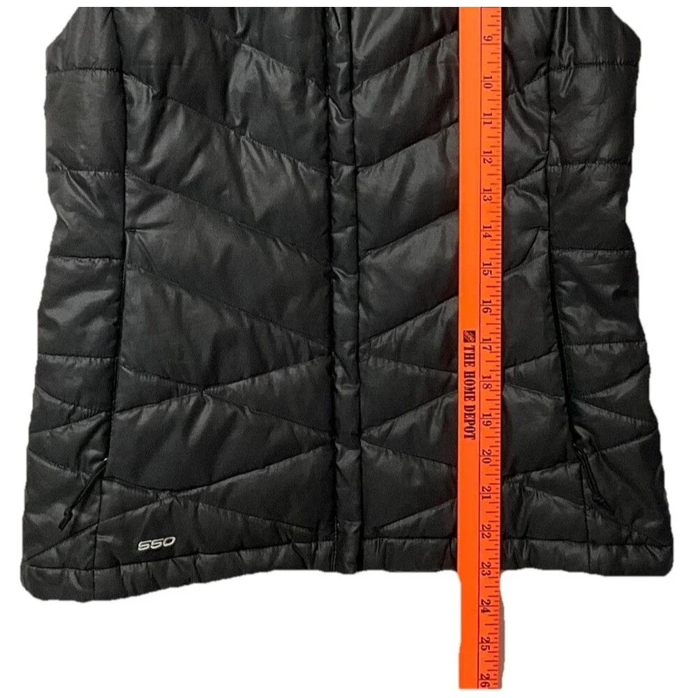 The North Face Women’s 550 Goose Down Vest Puffer Black XS