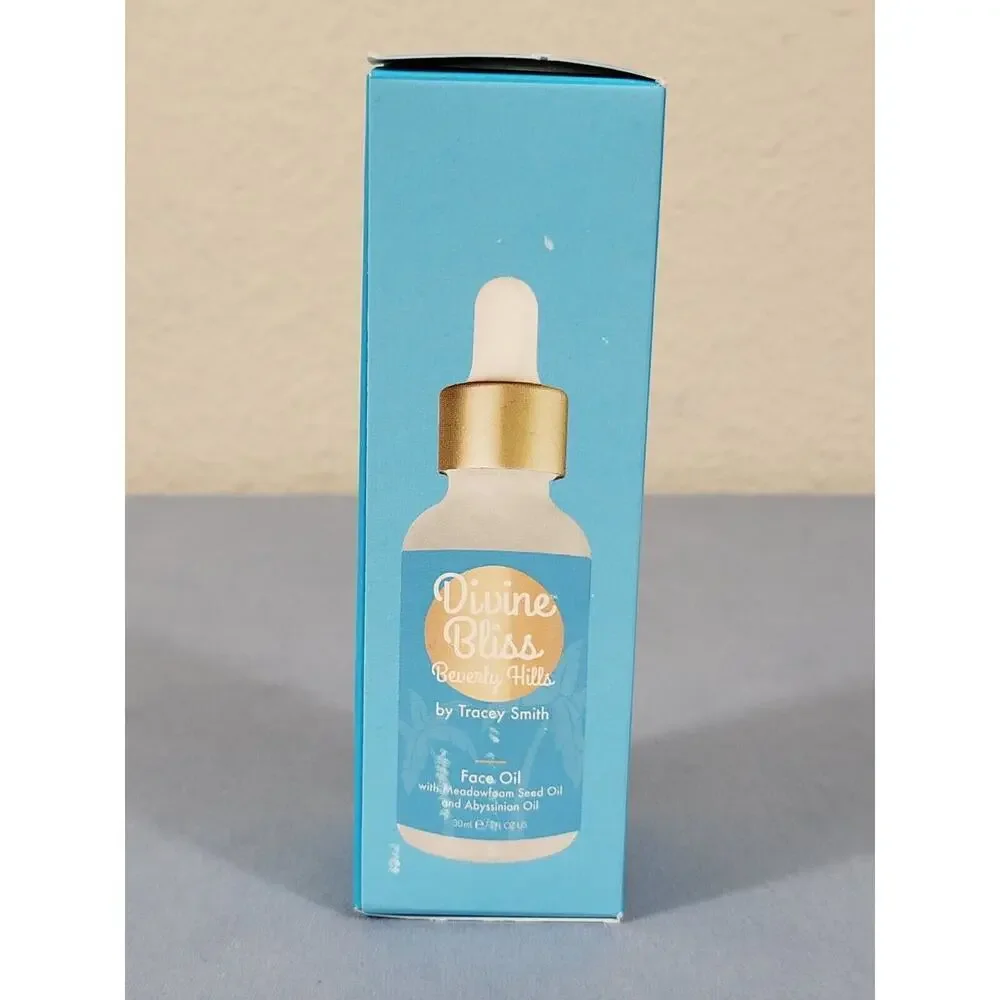 Divine Bliss Beverly Hills By Tracy Smith Meadowfoam Face Oil 1floz Authentic!