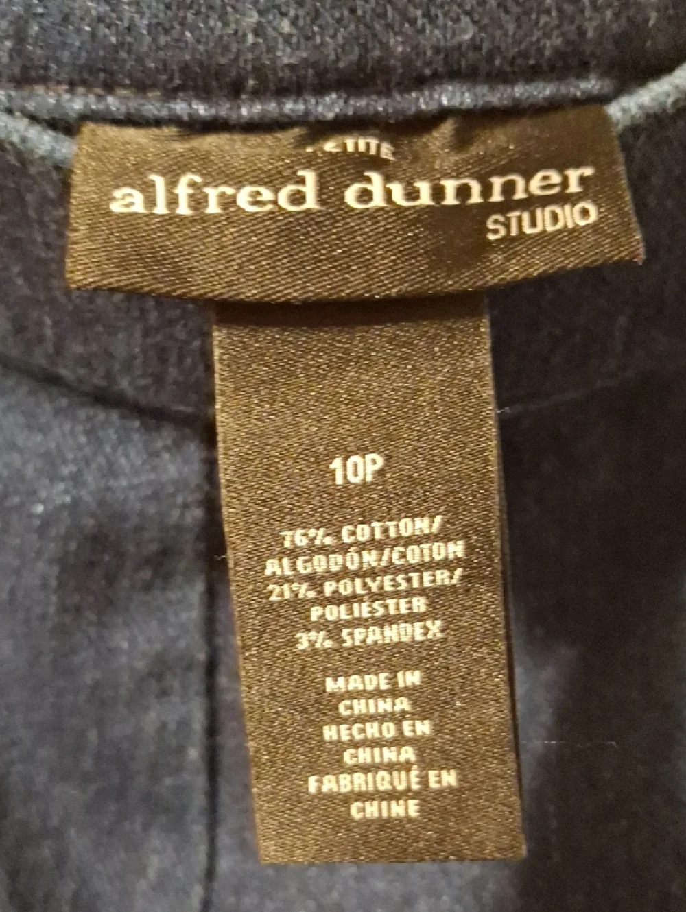 Alfred Dunner comfort stretch