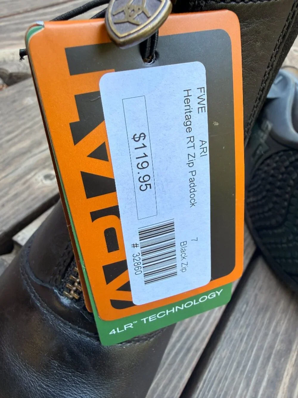 Ariat new tags