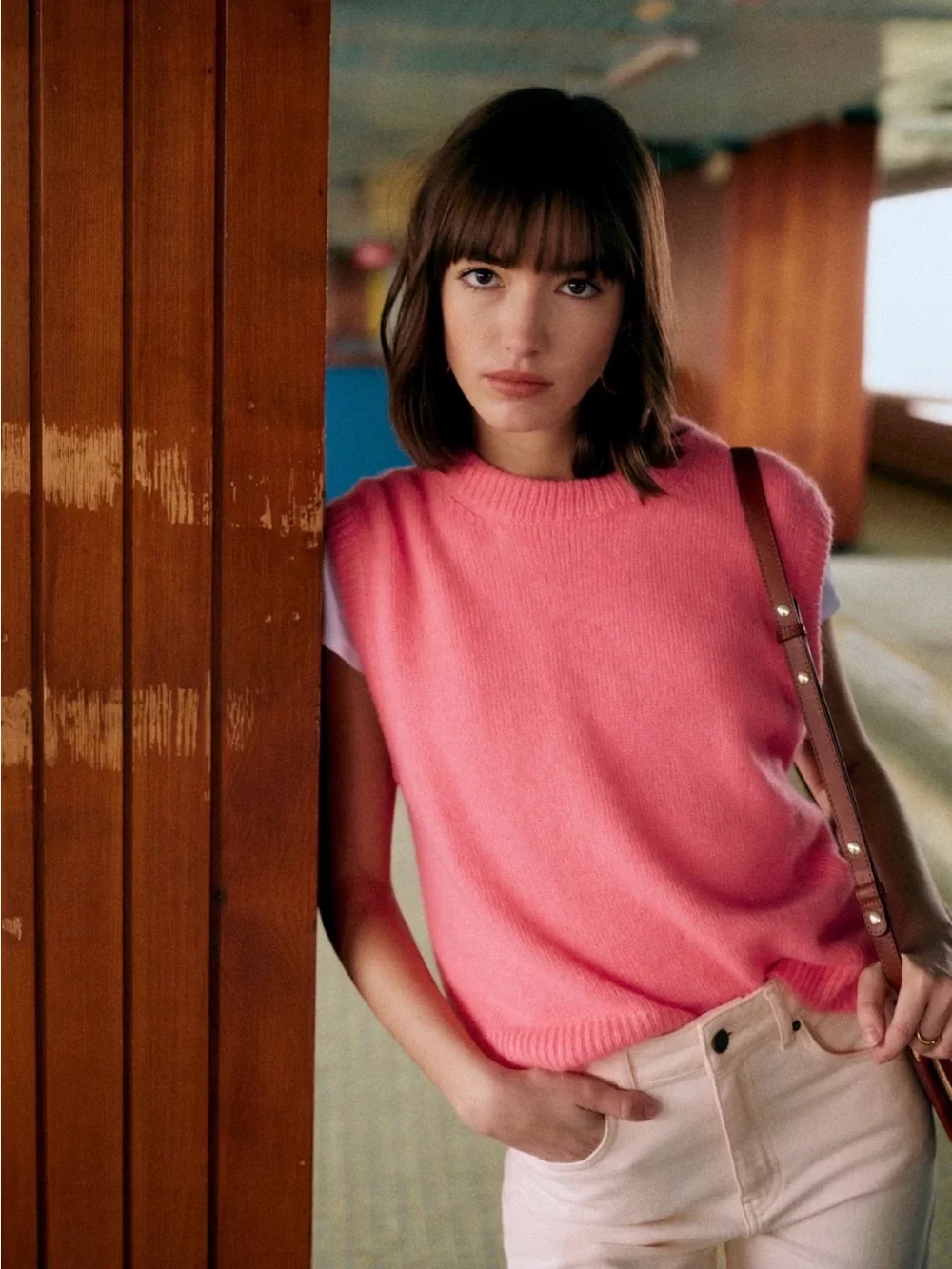 Sezane Samuel in Candy Pink Size S
