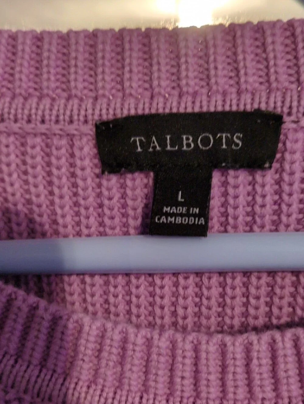 Talbots soft knit