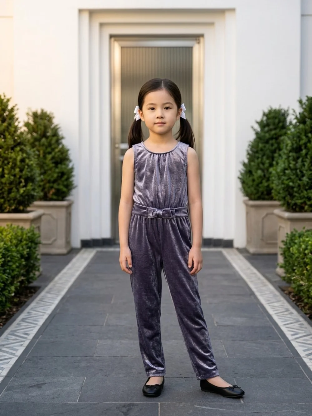 OshKosh Bgosh purple fit silhouette