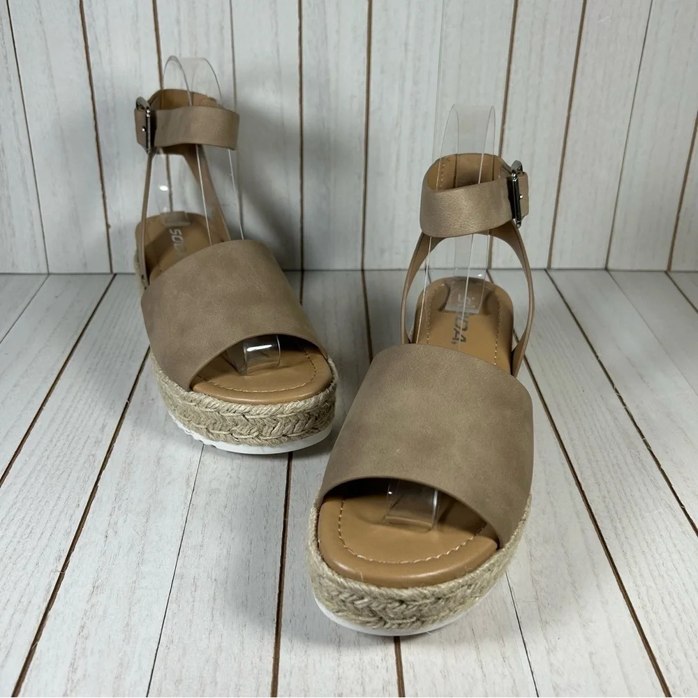 WOMEN'S ANKLE STRAP WEDGES (TOPIC-S)