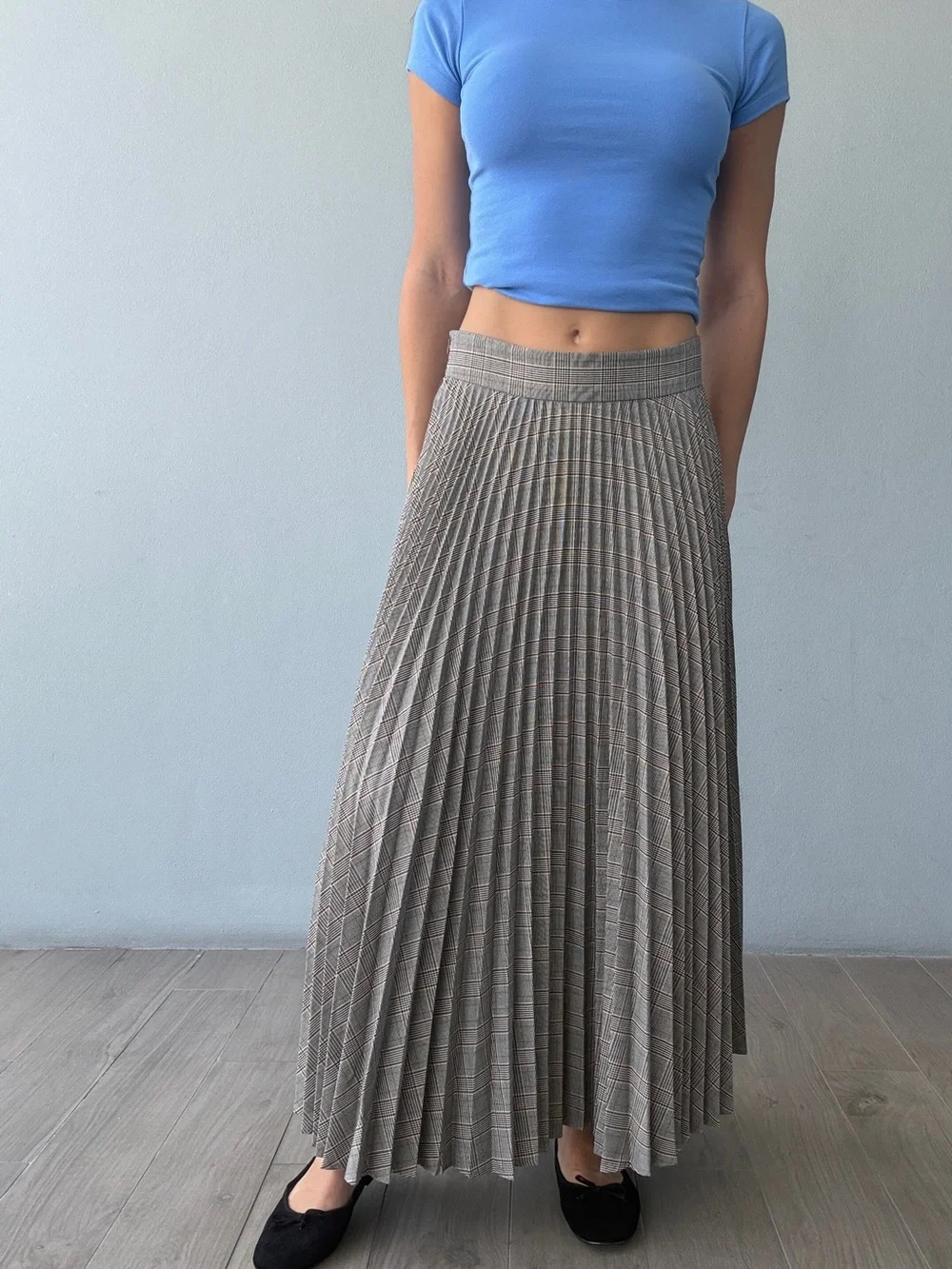 N/A midi fabric elasticated