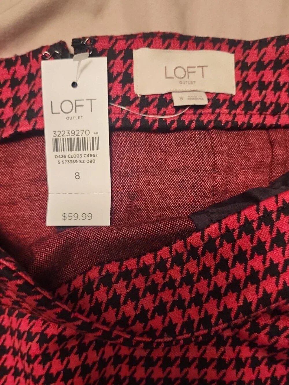 LOFT line skirt