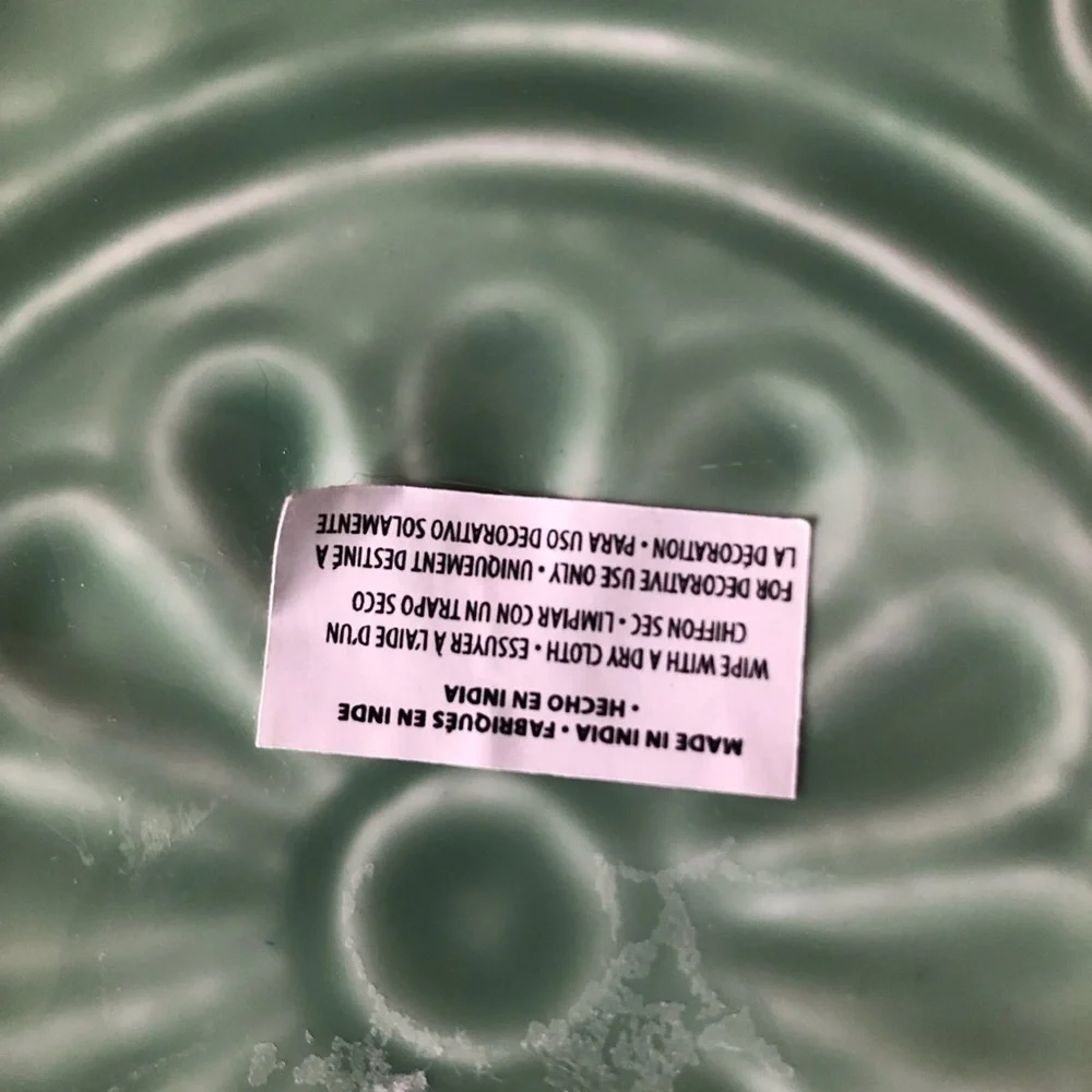 N/A teal enamel