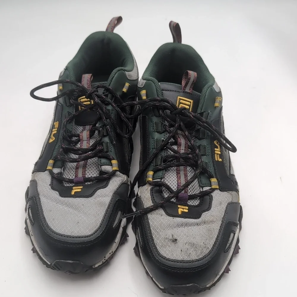 Fila Oakmont TR‎ Mid Men's Sneakers Green Hiking 11.5 Men's Outdoor