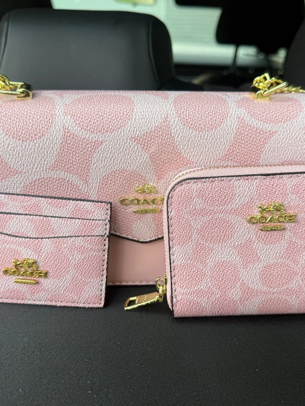 Coach purses matching set