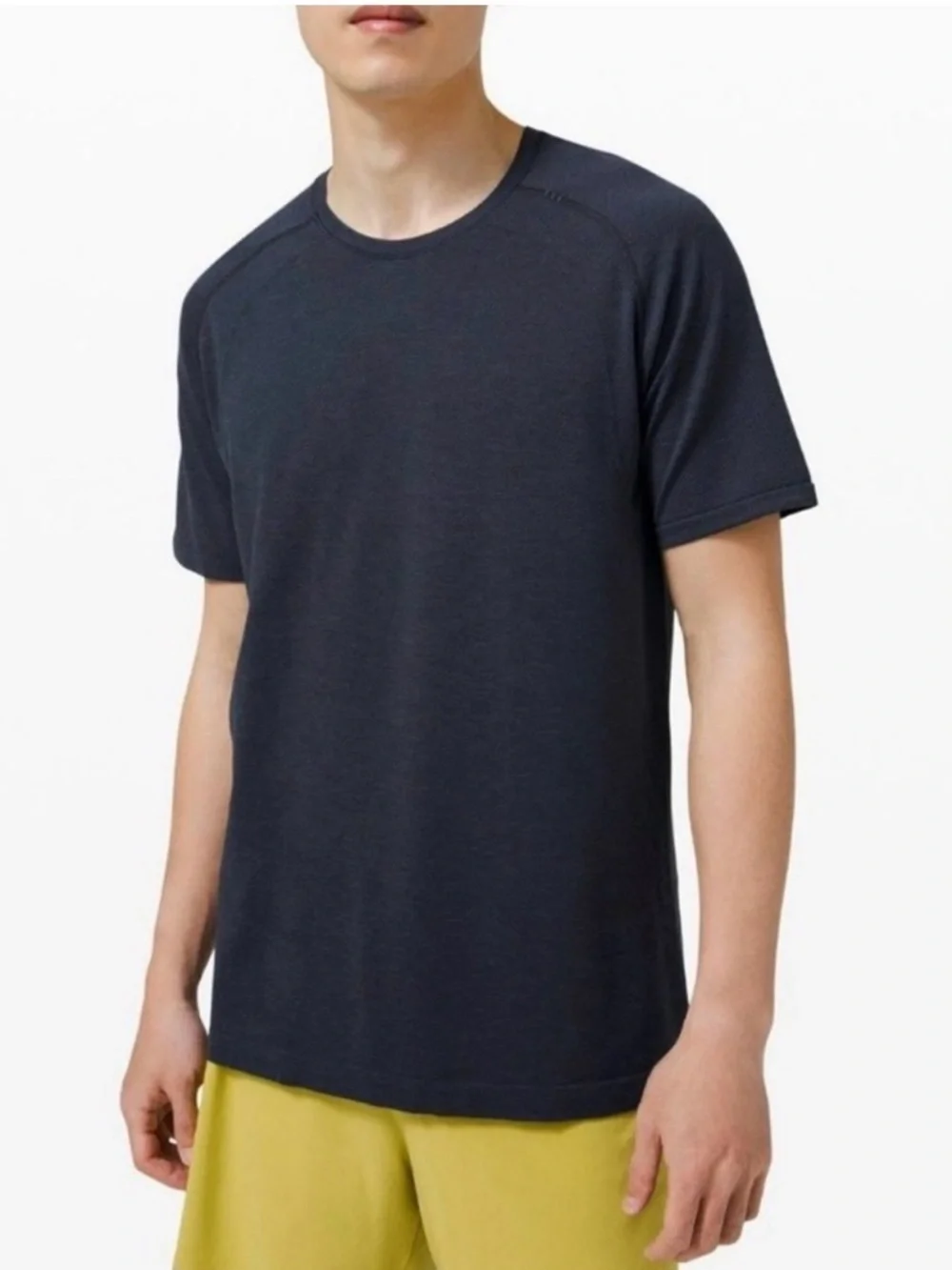 Lululemon Metal Vent Tech Short Sleeve Men's Shirt 2.0 Navy XL Training Tee