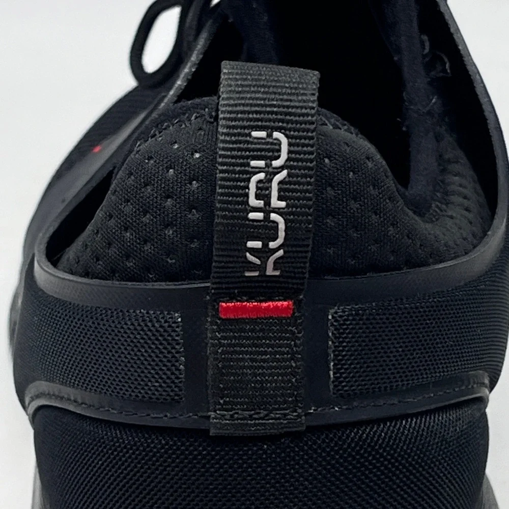 Kuru Mens Cloud Atom Black Red White Mesh Sneaker 102120120 Size 12 Trainer