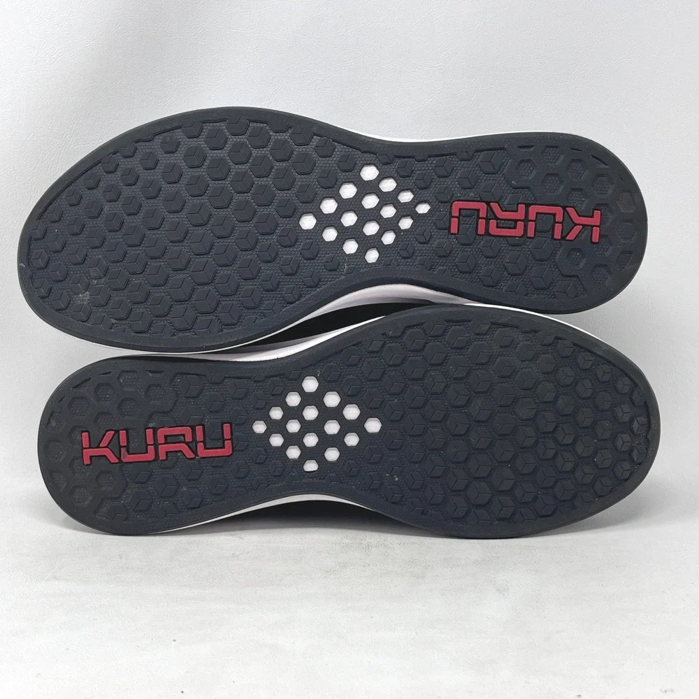 Kuru Mens Cloud Atom Black Red White Mesh Sneaker 102120120 Size 12 Trainer