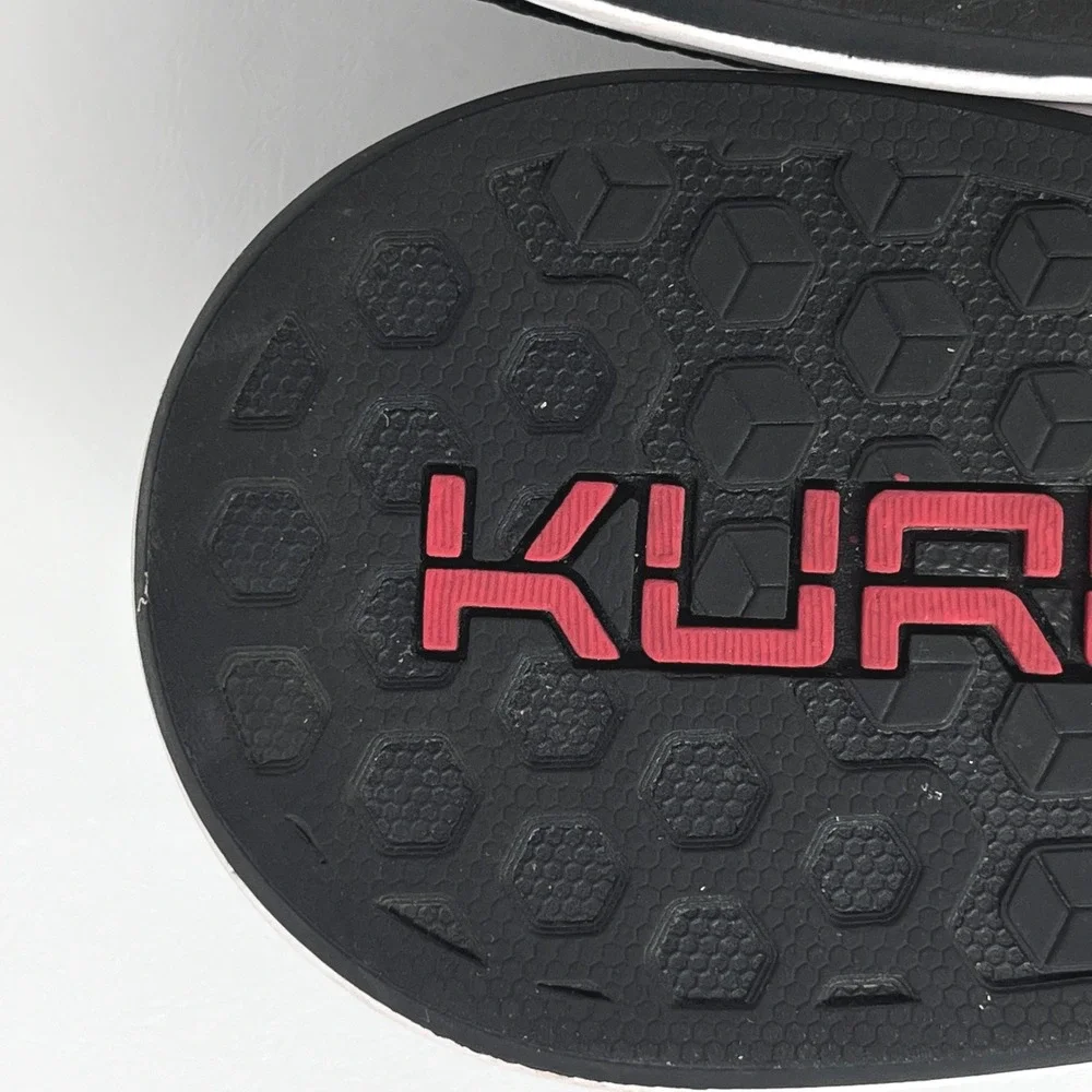 Kuru Mens Cloud Atom Black Red White Mesh Sneaker 102120120 Size 12 Trainer
