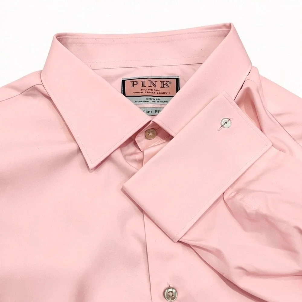 Thomas Pink‎ Men's Slim Fit 18.5