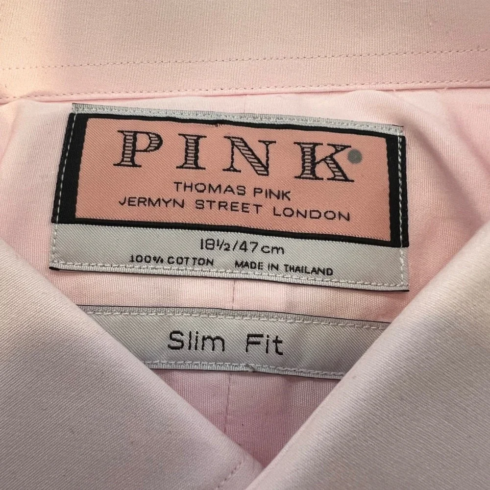 Thomas Pink‎ Men's Slim Fit 18.5