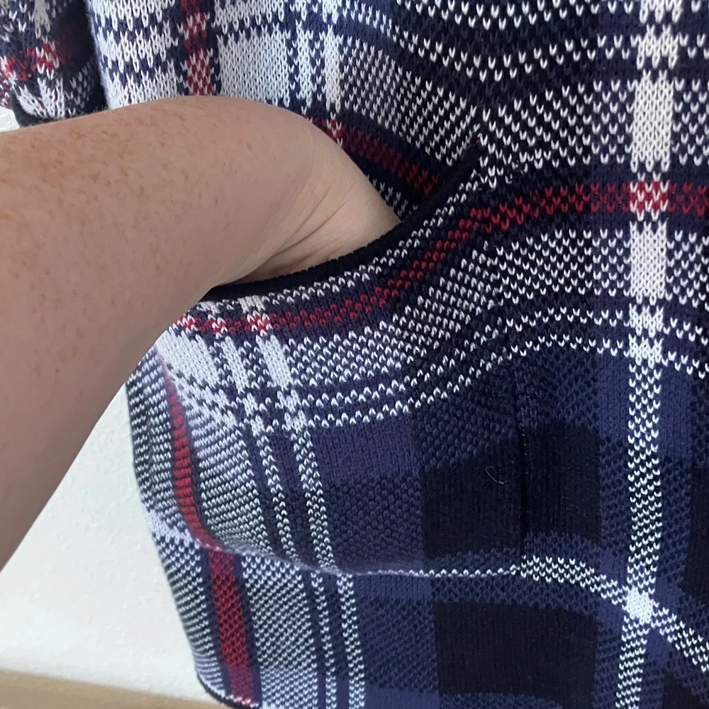 Chaps jacket plaid