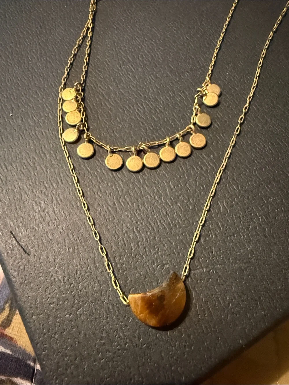 Madewell layered necklace