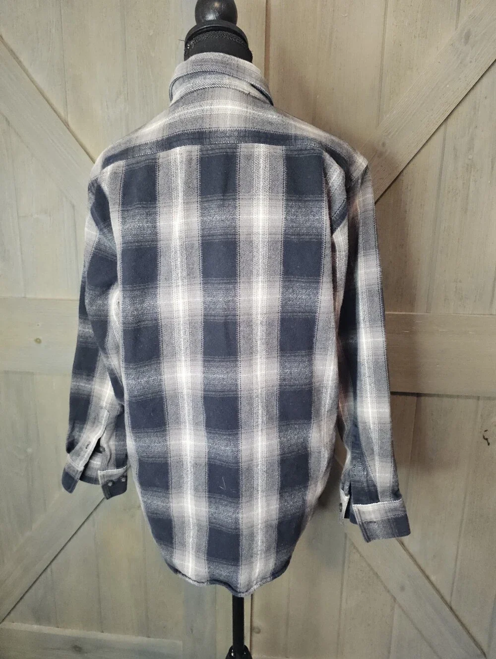 Harley-Davidson Men's Plaid Flannel Button Front Shirt Size M