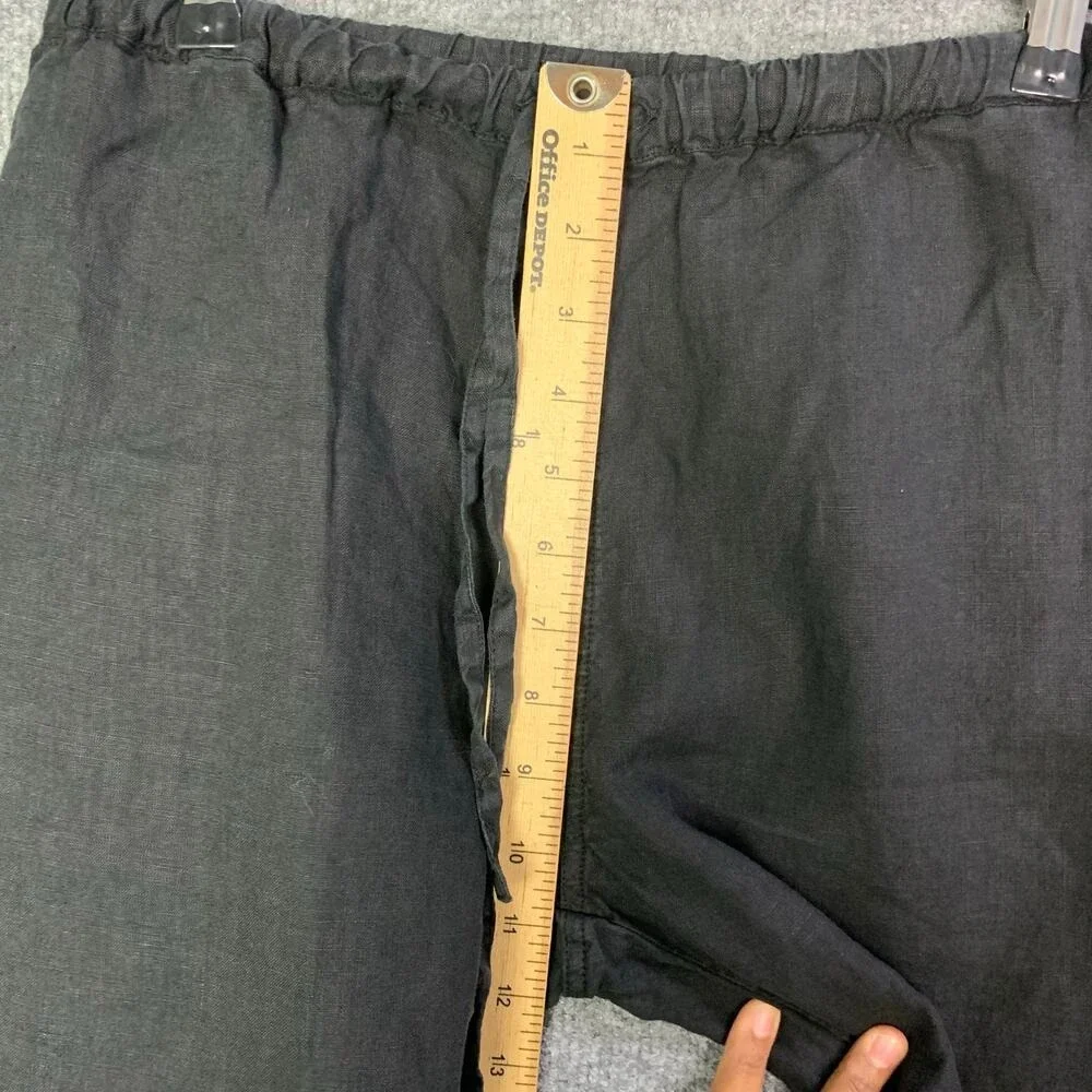 Nation LTD “Lucia” Black Linen Pants