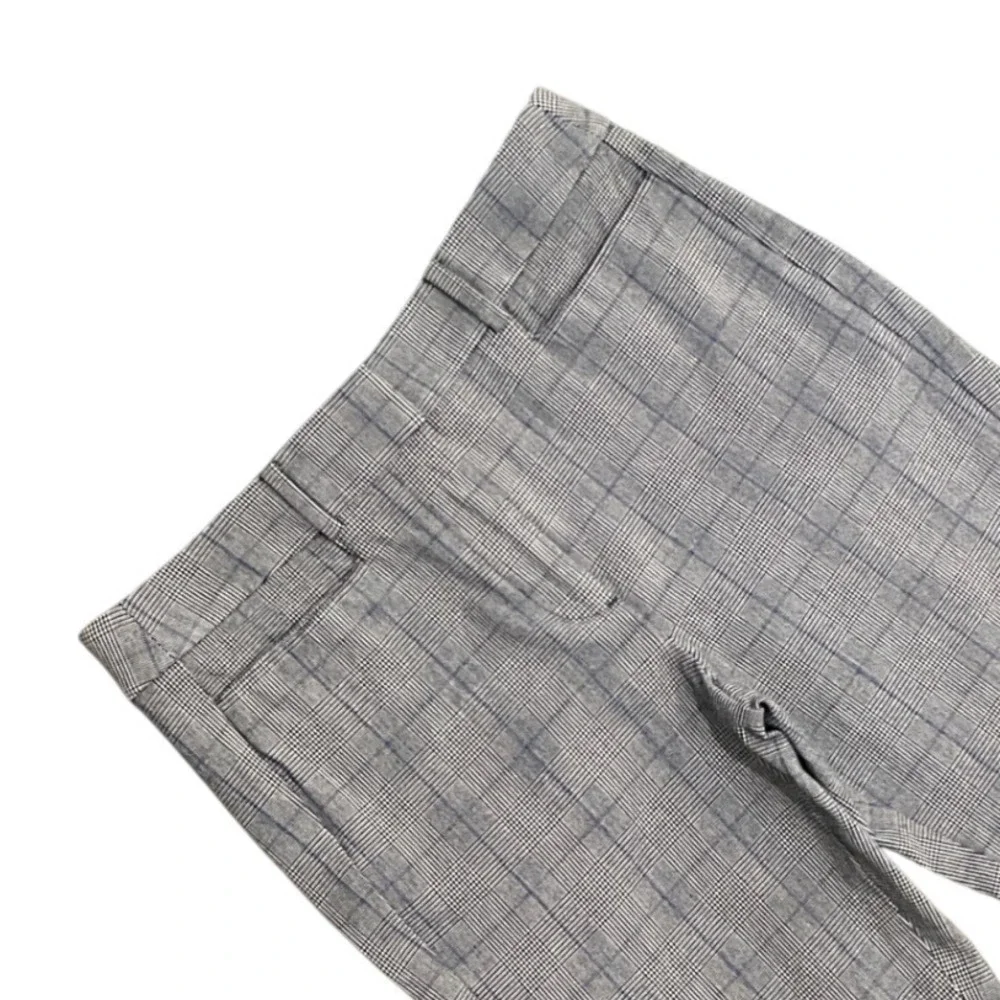 LOFT High Waist Skinny Plaid Pants Stretch Workwear Business Casual Womens‎ 6