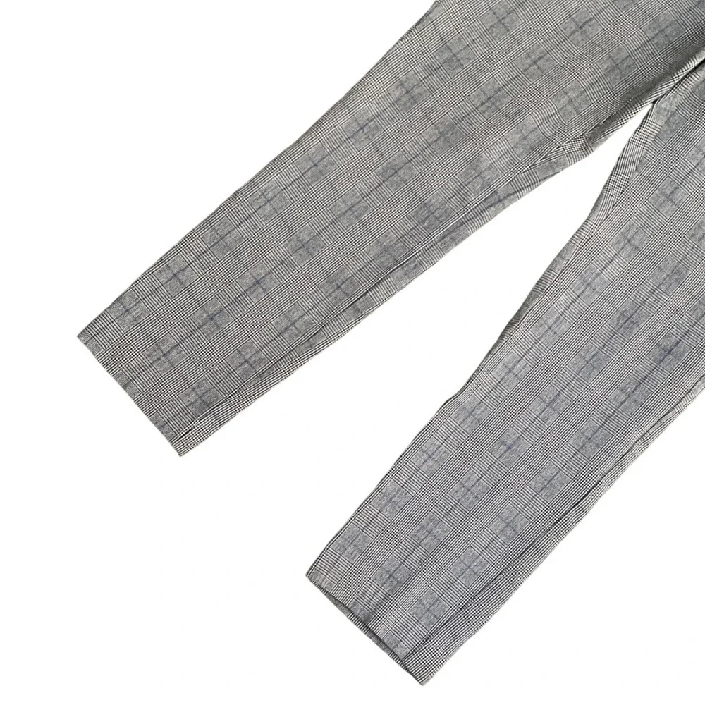 LOFT High Waist Skinny Plaid Pants Stretch Workwear Business Casual Womens‎ 6
