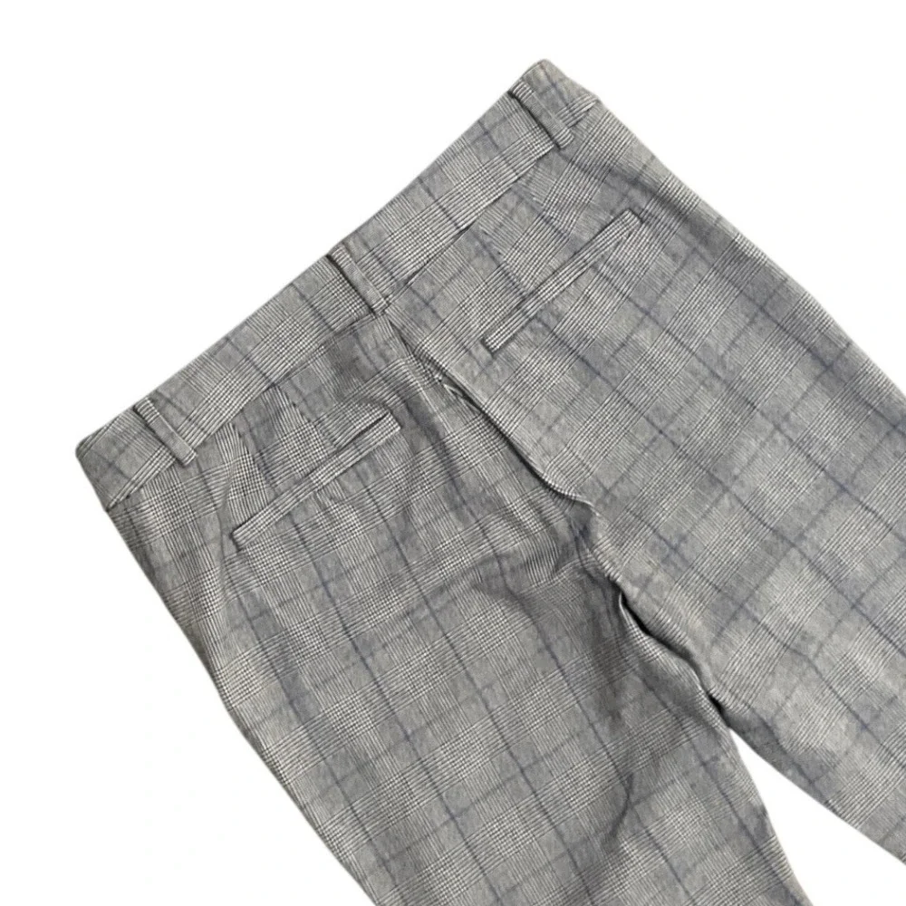 LOFT High Waist Skinny Plaid Pants Stretch Workwear Business Casual Womens‎ 6