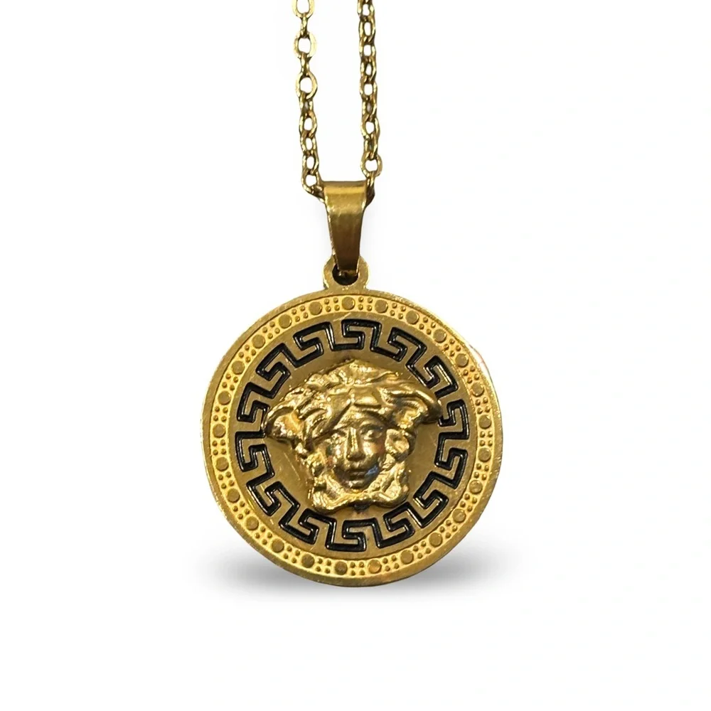 Medusa Pendant Necklace