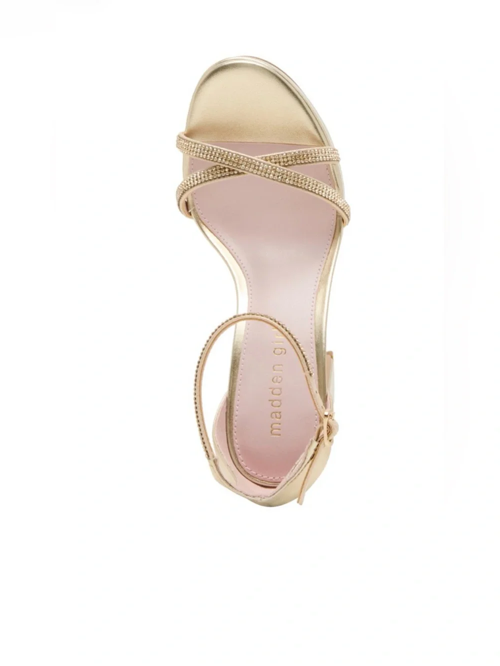 Madden Girl Women's Cady-R Strappy Platform Round-Toe Dress Sandals
