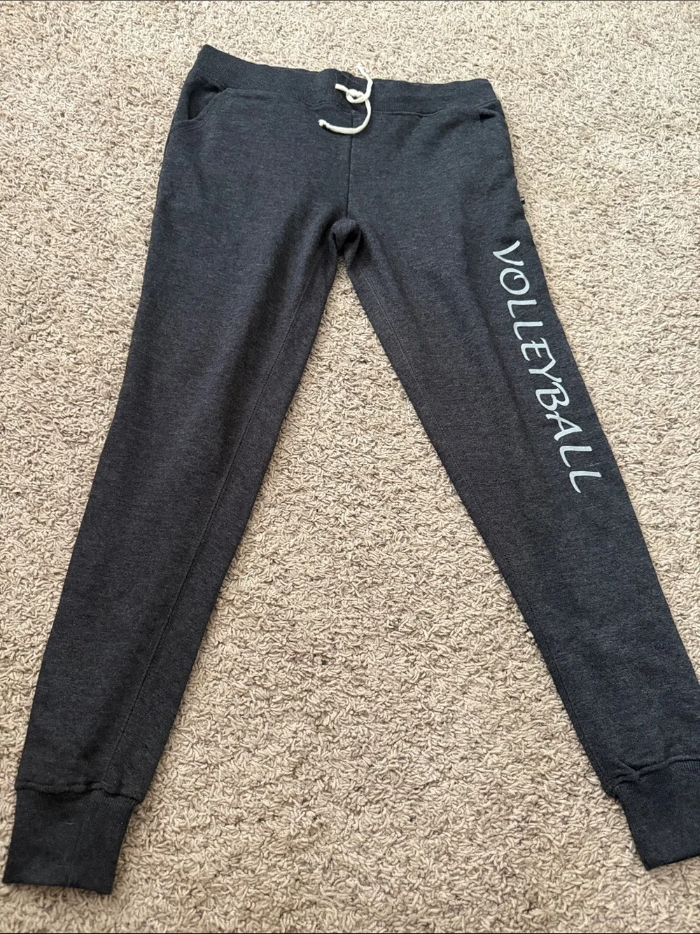 Volleyball Graphic Dark Gray  Sweatpants