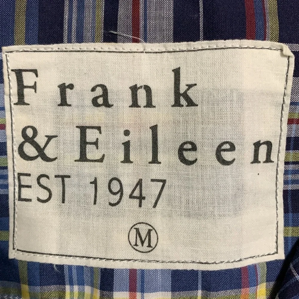 Frank & Eileen Barry Women’s Tailored Fit Plaid Medium Button-Up Shirt Western