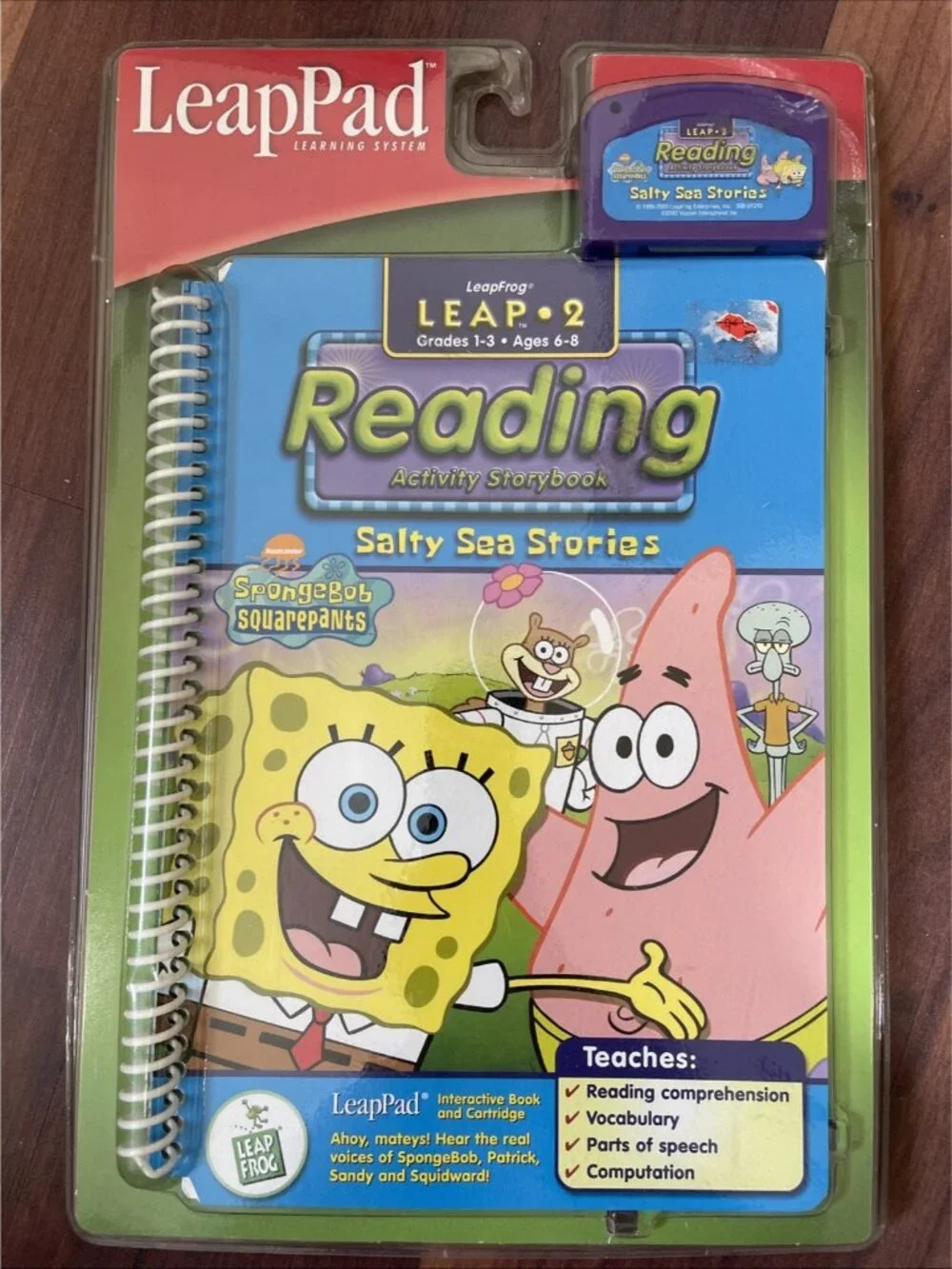 4 Leap Frog Leap Pad Books with Cartridges All New (No System)