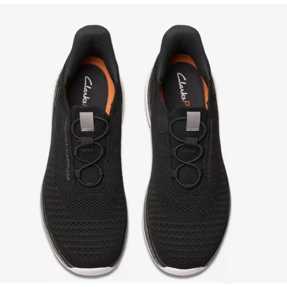 Clarks sleek black