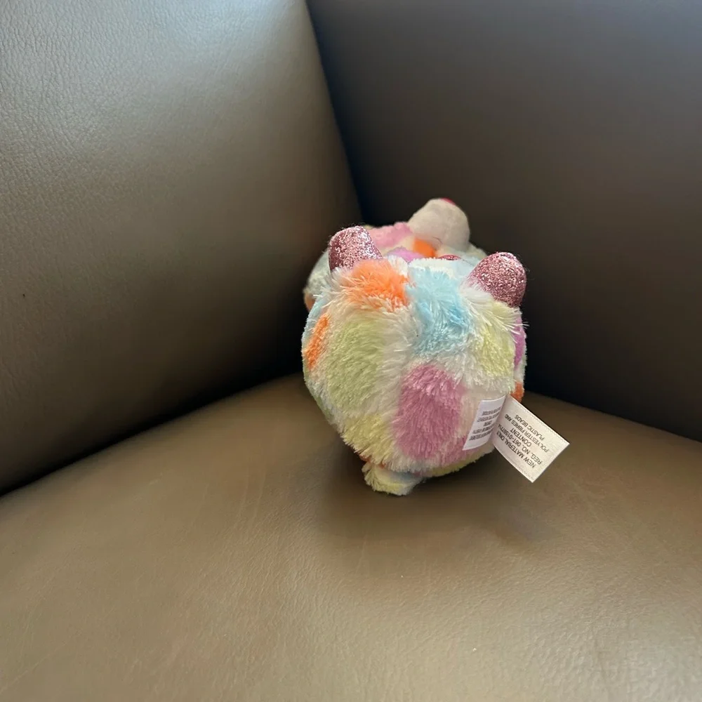 TY Beanie Boos - BLOOMY the Rainbow Bunny (Glitter Eyes)(6