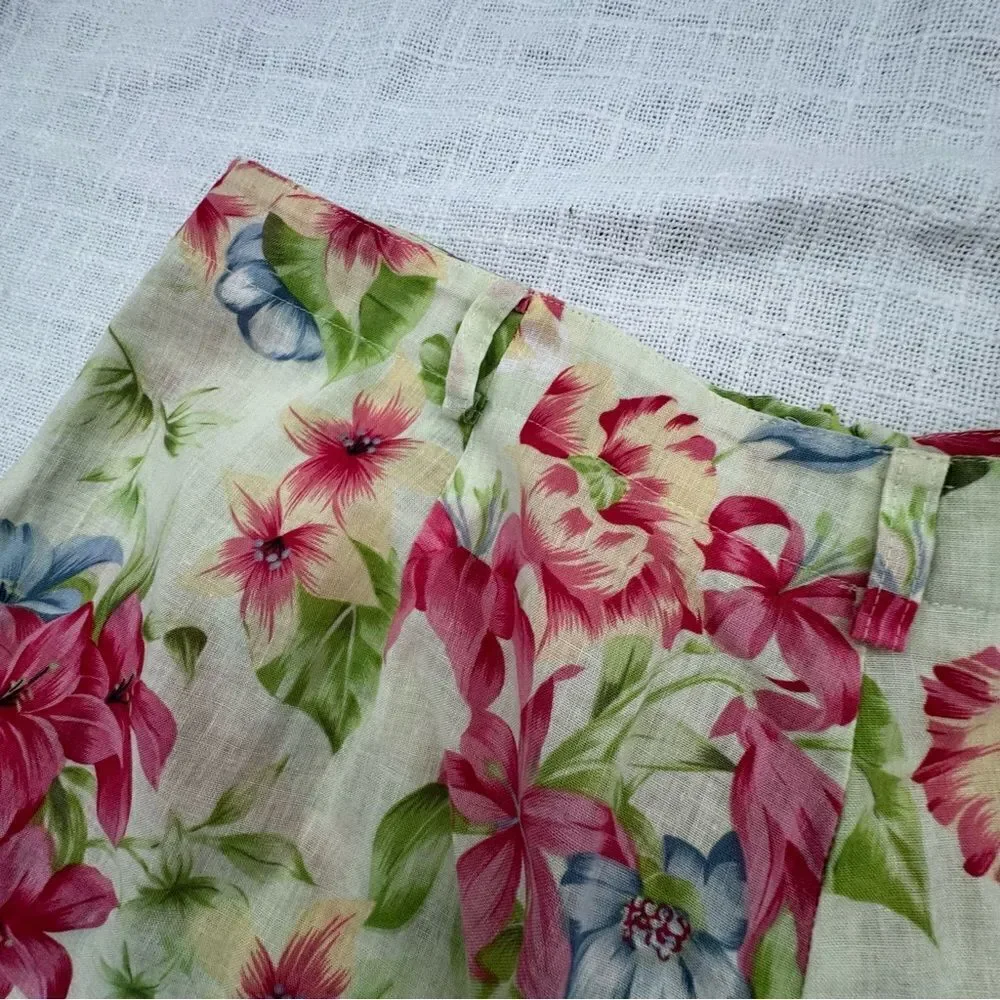 villager floral skort