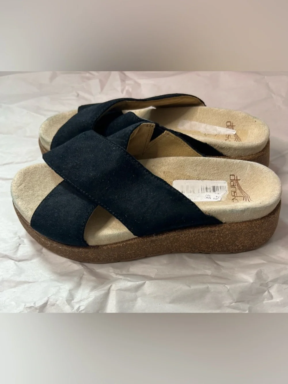 Dansko wedge slope cork