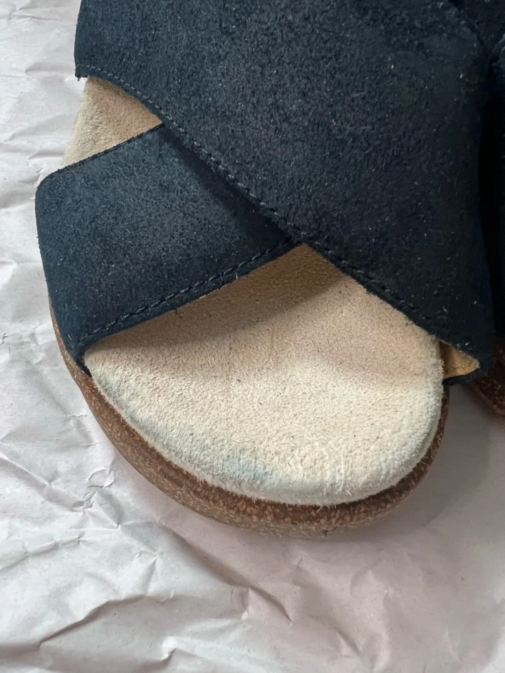 Dansko crisscrossing wrapped