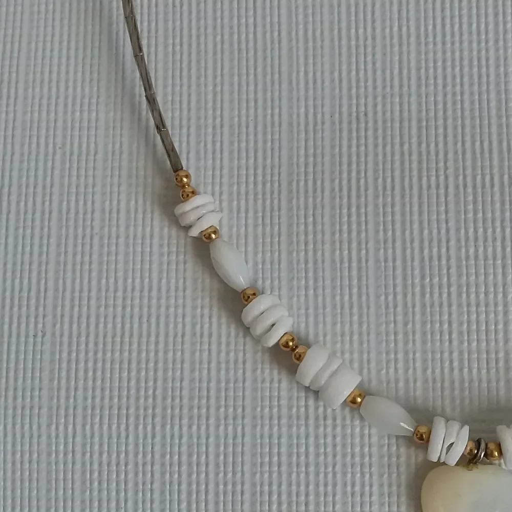 Fashion Jewelry white heart