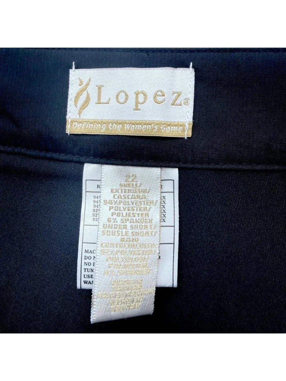 Lopez nancy golf