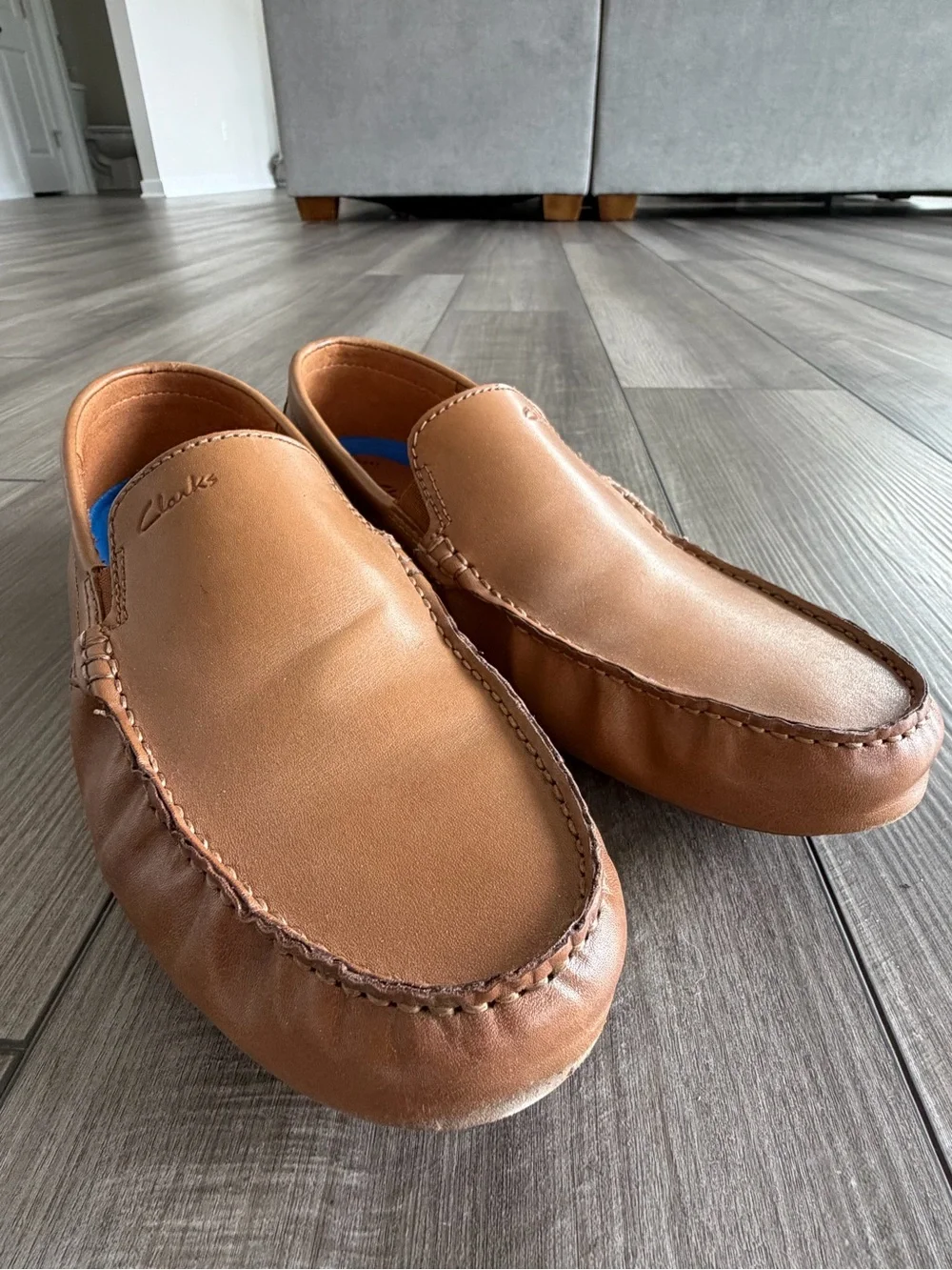 Clarks classic brown