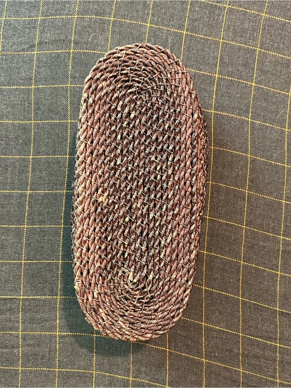 Woven basket • slightly flexible • natural material