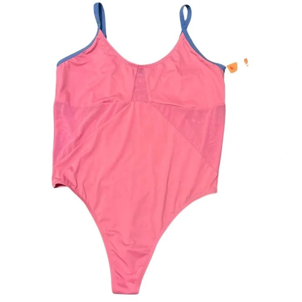 Colsie Pink & Blue Bodysuit – Size M  New with tags!