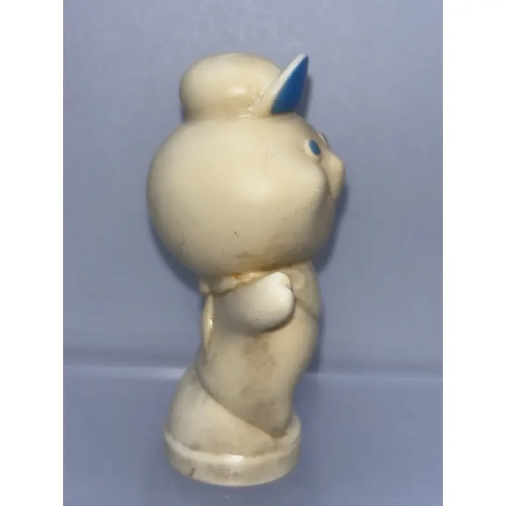 Vtg 1974 Pillsbury Doughboy Baby Finger Puppet W/Billcap 