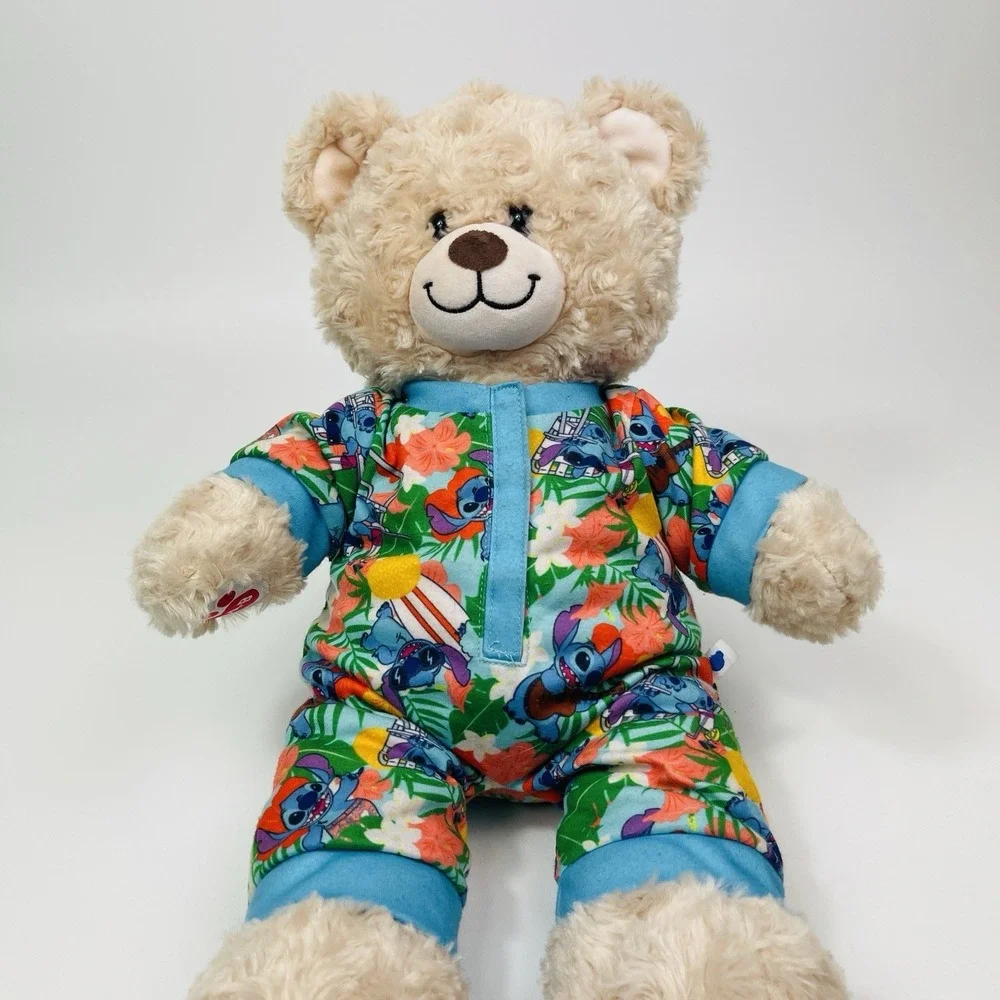 Build a Bear Happy Hugs Teddy Disney Stitch Sleeper Soft Stuffed Plush 16