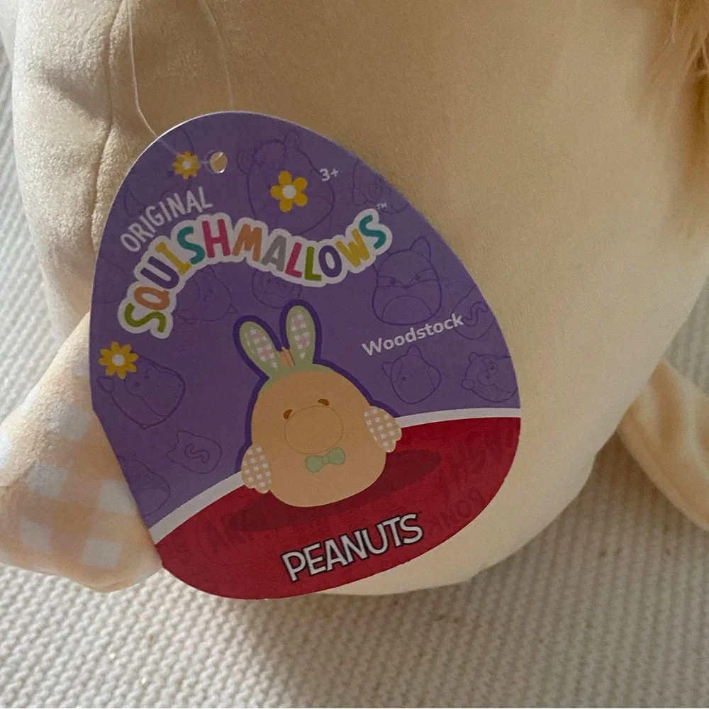 Squishmallows peanuts woodstock