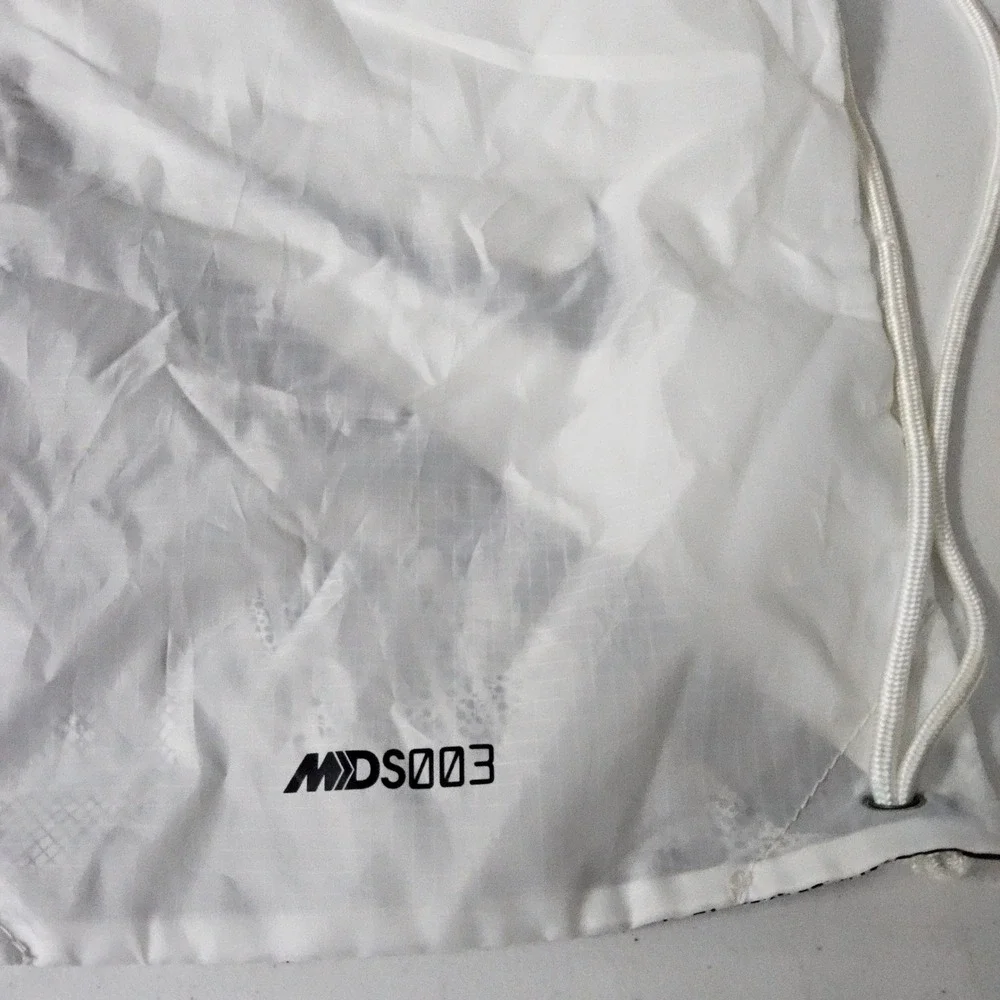 Nike Drawstring Bag Gym Sack‎ Sport Backpack Lightweight Black White
