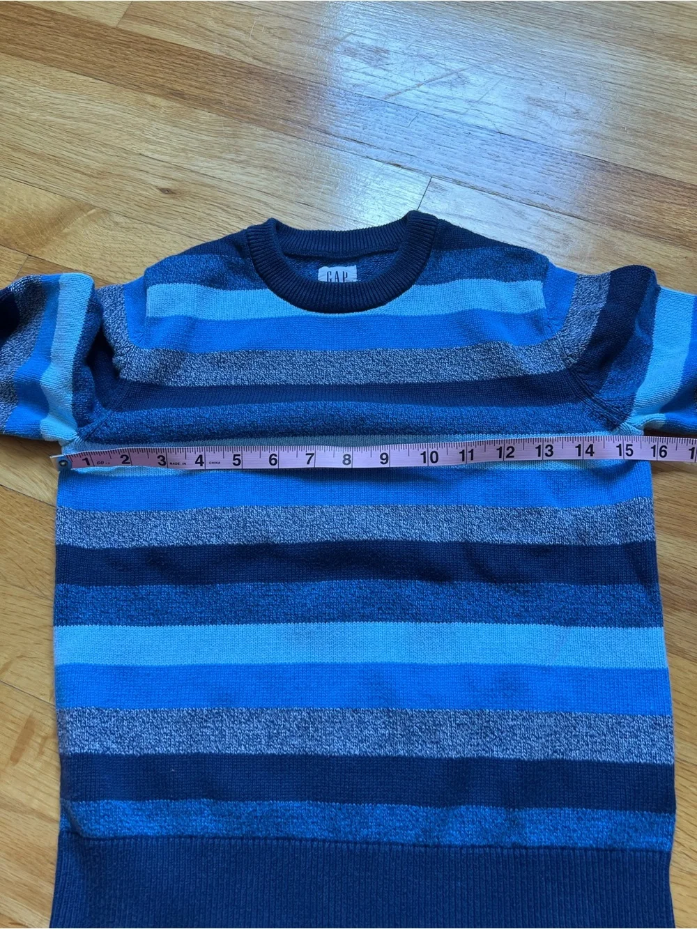 GAP Blue Striped Sweater Kids M and Blue Corduroy size 9-10 L.O.G.G. Pants