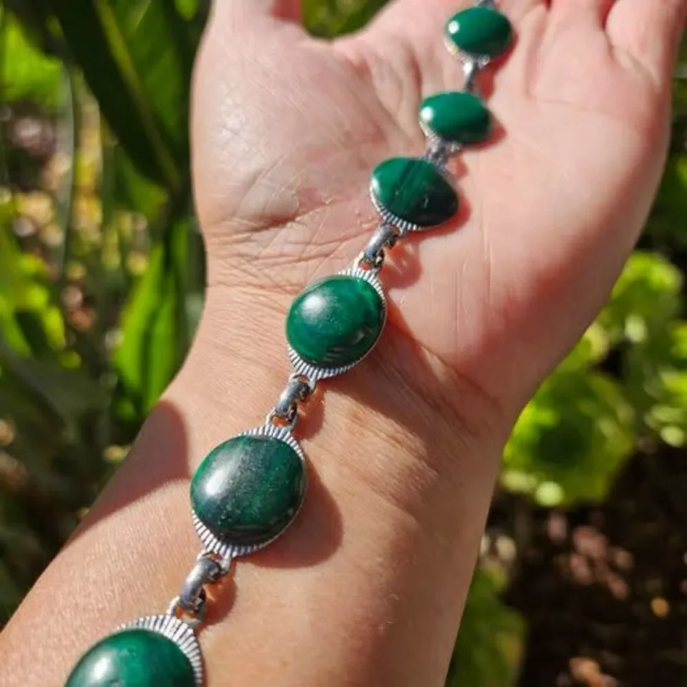 Unbranded malachite bracelet