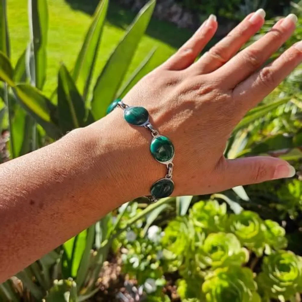 Unbranded malachite bracelet
