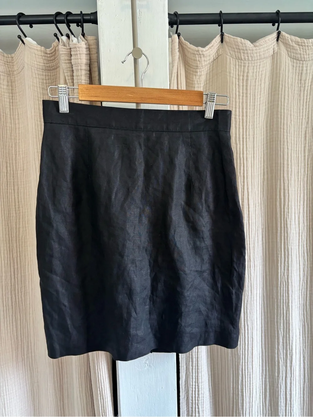 Vintage United Colors of Benetton Linen Skirt- 44