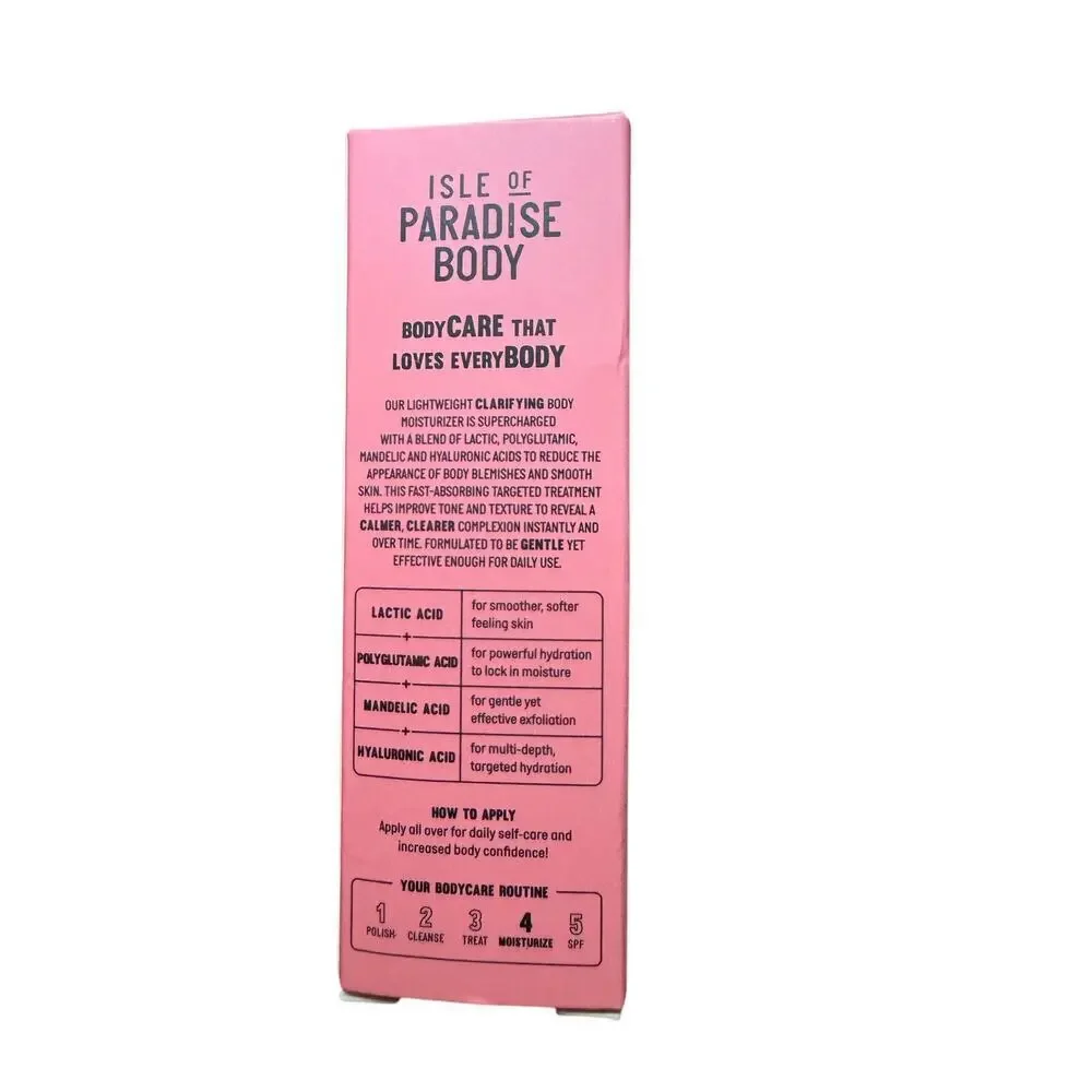 NWT Isle Of Paradise Body Moisturizer 0.67fl oz